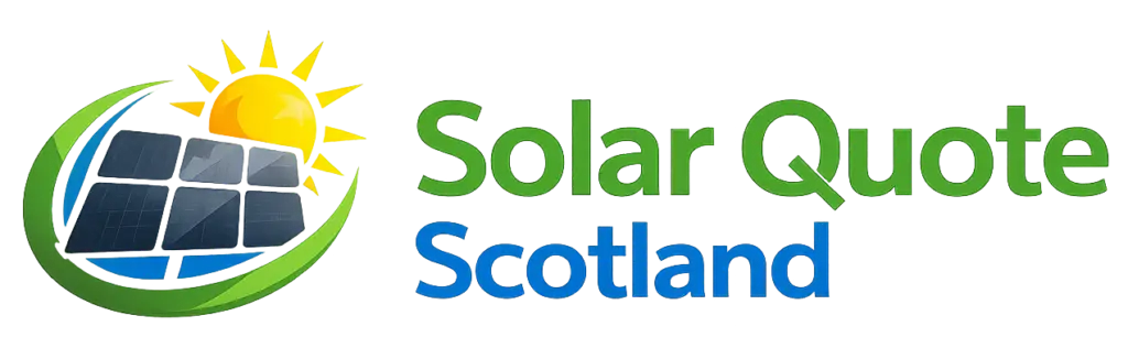 Solar Quote Scotland renewable energy and solar panels logo for Scottish homeowners
