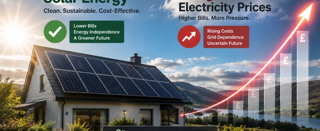 Solar Energy and Rising Electricity Prices: A Bright Solution