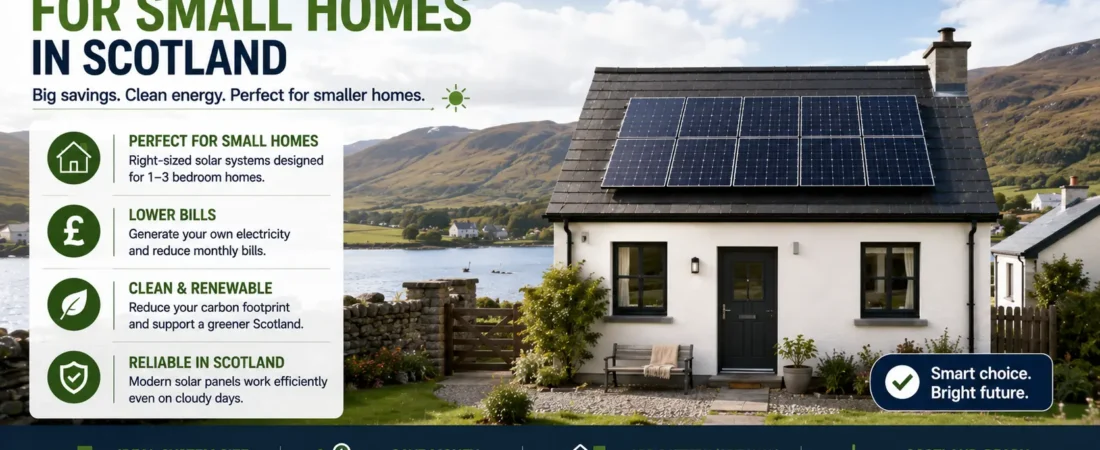 Solar Panels for Small Homes in Scotland: A Comprehensive Guide