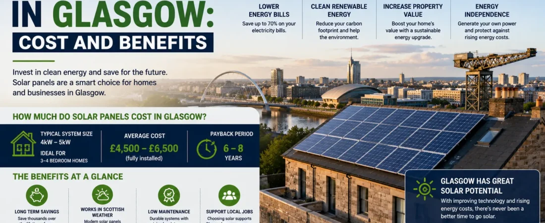 Solar Panels in Glasgow: Cost and Benefits